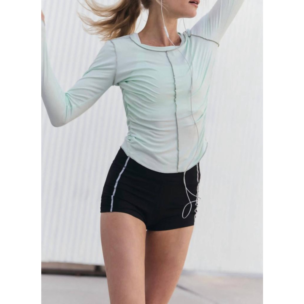 Free People Movement On the Run Top Pistachio Green Size Small